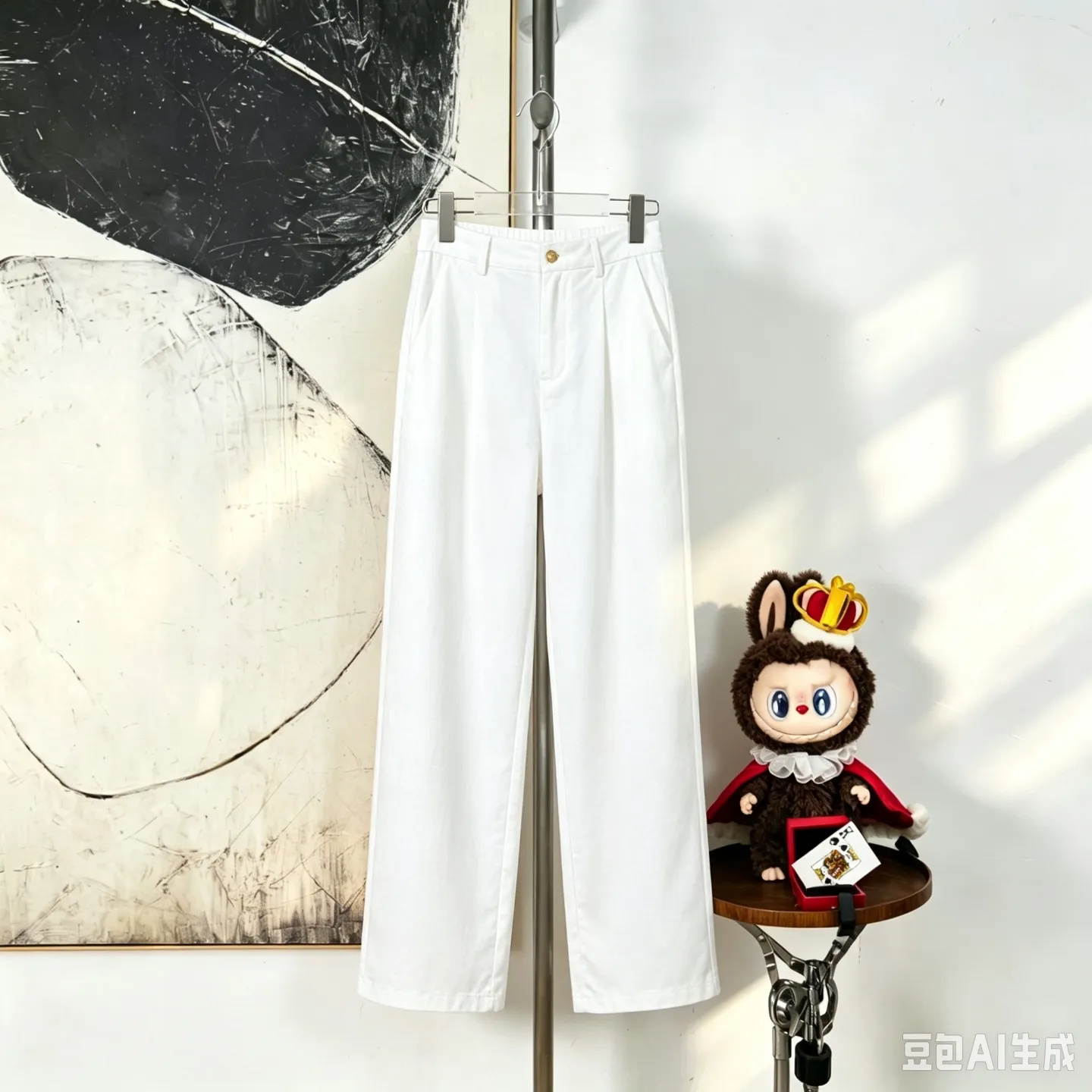zp version [exclusive supply] Ralph Lauren linen cotton embroidered logo trousers. Fabric: Made of 53% linen cotton, 47% cotton yarn. Accessories: The zipper is made of electroplated brass, with the zipper brand laser engraved on the surface, and the pulls are matched with electroplated pulls of the same color. Accessories: Buttons are made of natural resin buttons and same-dyed and fixed-dye buttons. Craftsmanship: The embroidery uses a 3D three-dimensional embroidery logo, embellished with brand pony embroidery, and the total number of stitches is approximately 3,600. Made from a lightweight fabric with a beautiful drape and a very soft feel, these trousers are ideal for warm weather Bedford Khaki Pants: A traditional flat-top style with a sophisticated construction and signature pony embroidery Color: White Size: 30 32 34 36